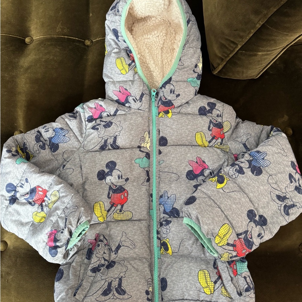 GAP Kids x Disney Minnie Puffer Jacket